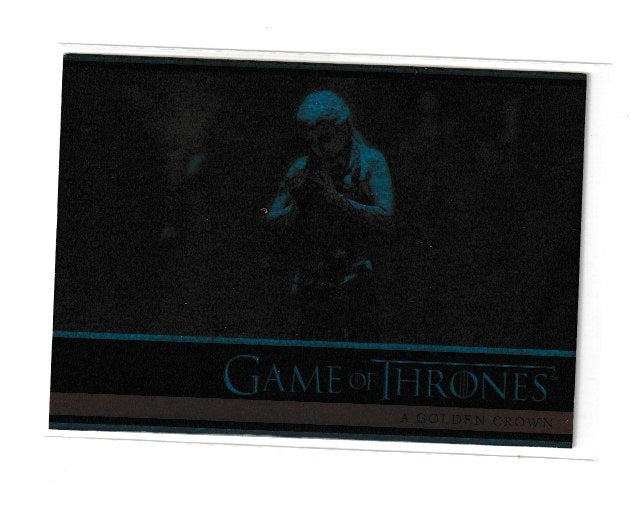 2012 Game of Thrones Season 1 Foils #17 A Golden Crown