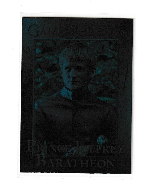 2012 Game of Thrones Season 1 Foils #35 Prince Joffrey Baratheon