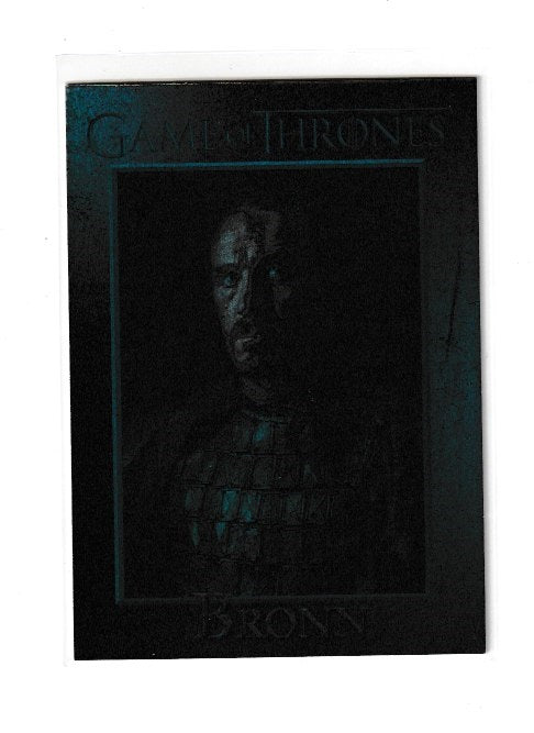 2012 Game of Thrones Season 1 Foils #40 Bronn