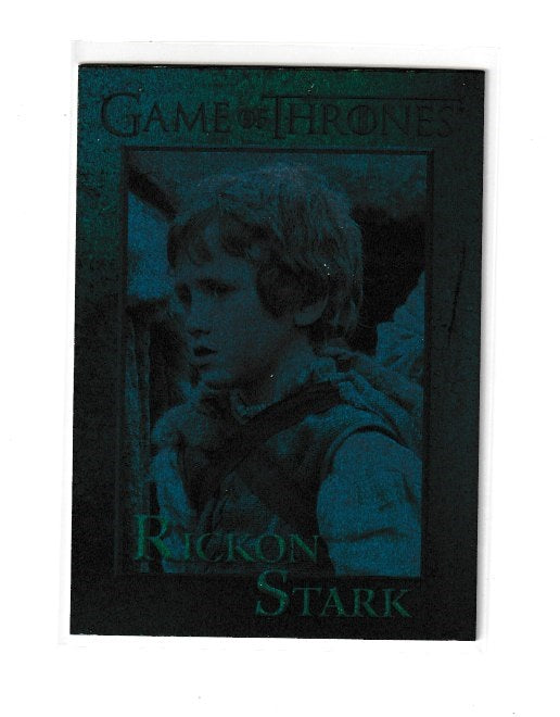 2012 Game of Thrones Season 1 Foils #53 Rickon Stark