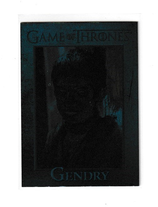 2012 Game of Thrones Season 1 Foils #57 Gendry