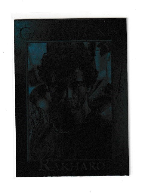 2012 Game of Thrones Season 1 Foils #65 Rakharo