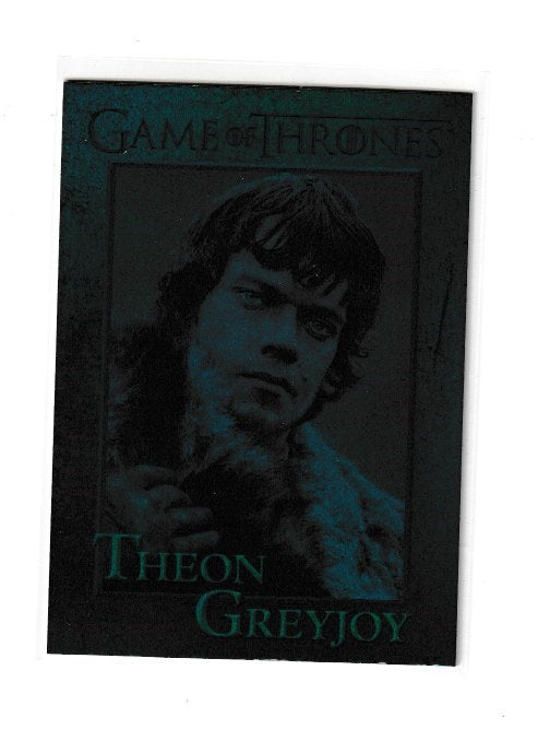 2012 Game of Thrones Season 1 Foils #70 Theon Greyjoy