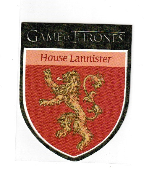 2012 Game of Thrones Season 1 Houses #H3 House Lannister