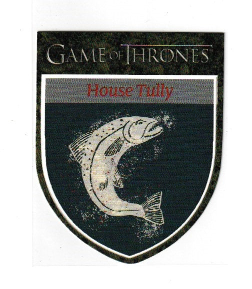 2012 Game of Thrones Season 1 Houses #H4 House Tully