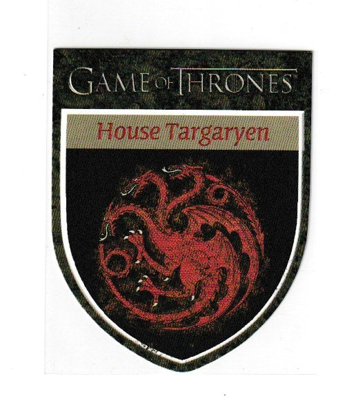 2012 Game of Thrones Season 1 Houses #H5 House Targaryen