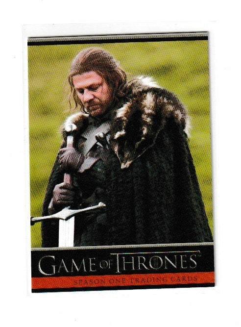 2012 Game of Thrones Season 1 Promos #P2 Ned Stark