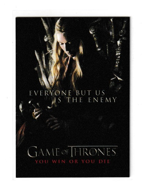2012 Game of Thrones Season 1 You Wn or You Die #SP2 Queen Cersei Lannister