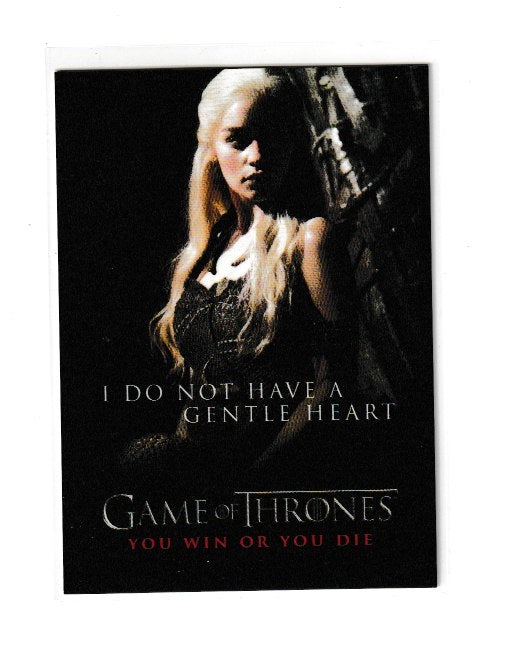 2012 Game of Thrones Season 1 You Wn or You Die #SP4 Daenerys Targaryen