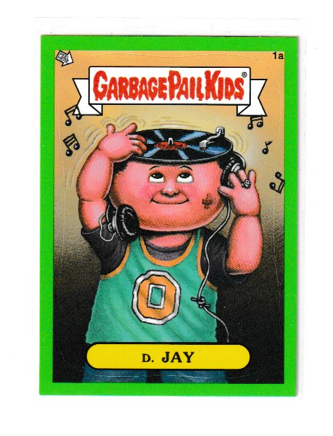 2012 Garbage Pail Kids Brand New Series 1 Green #1a D Jay