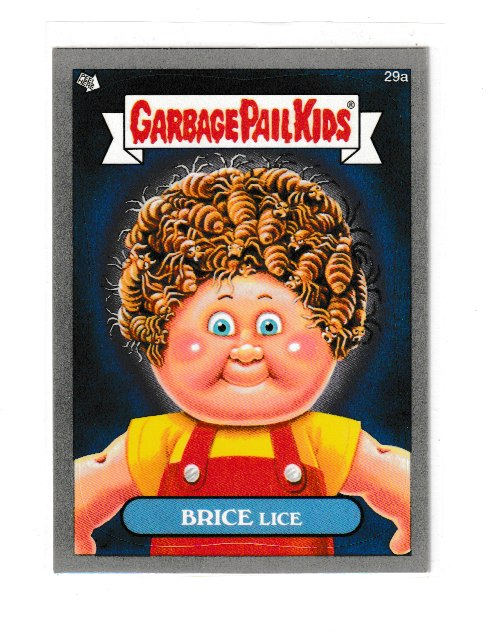 2012 Garbage Pail Kids Brand New Series 1 Silver #29a Brice Lice