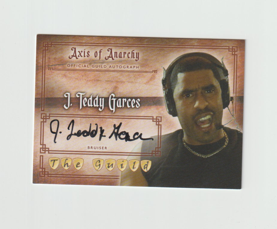 2012 Guild Seasons 1, 2 & 3 Autographs #A16 J. Teddy Garces as Bruiser