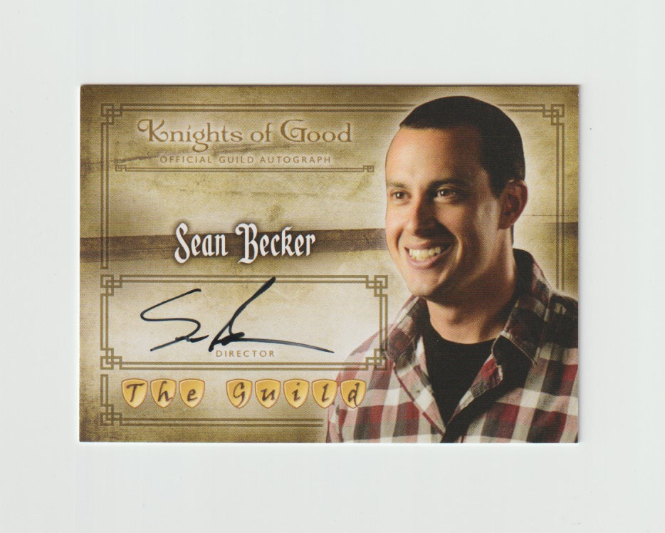 2012 Guild Seasons 1, 2 & 3 Autographs #A25 Sean Becker Director