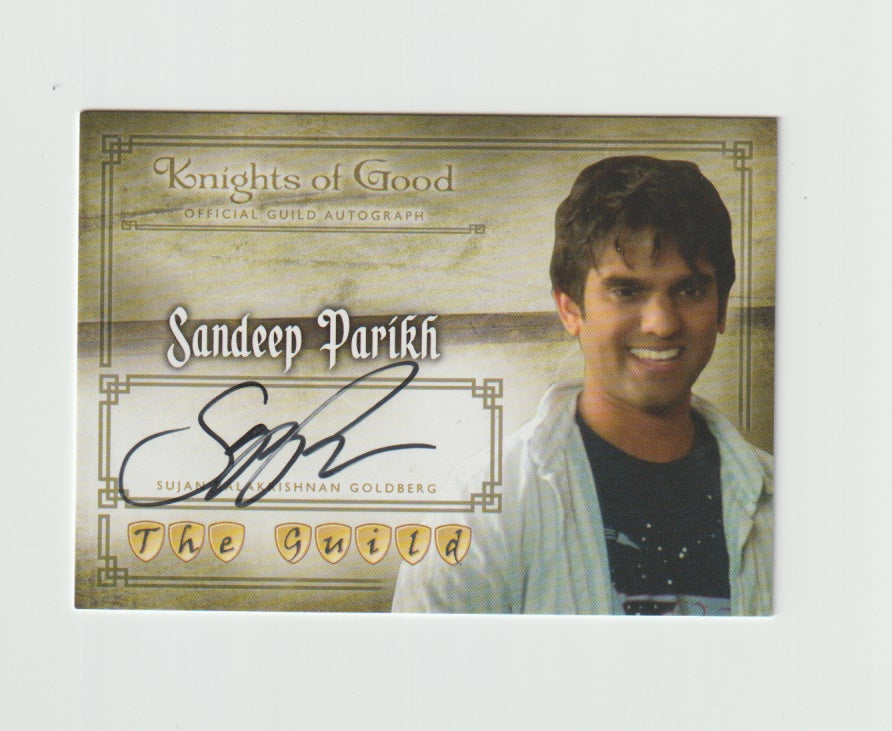 2012 Guild Seasons 1, 2 & 3 Autographs #A7 Sandeep Parikh as Sujan Balakrishnan Goldberg