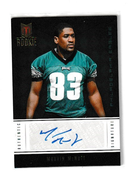 2012 Momentum Autograph Gold #177 Marvin McNutt