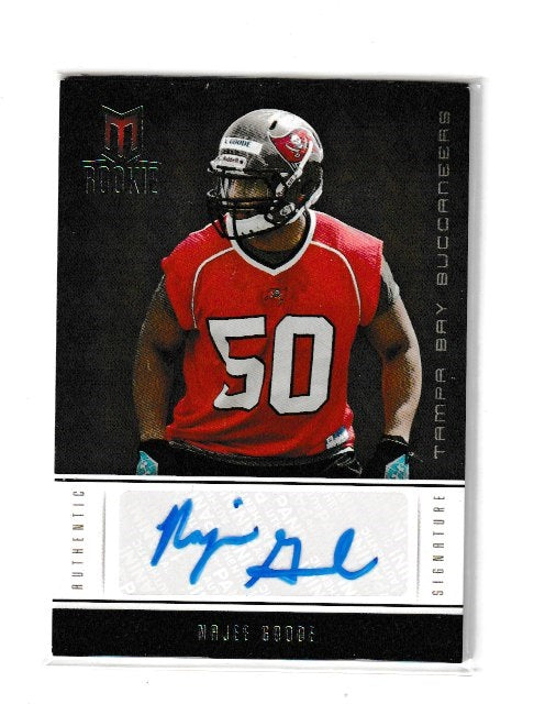 2012 Momentum Autograph Rookie #225 Najee Goode