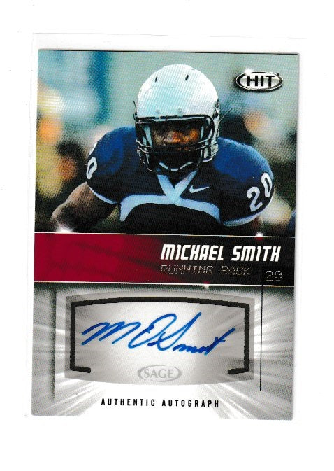 2012 Sage Hit Autographs #A30 Michael Smith