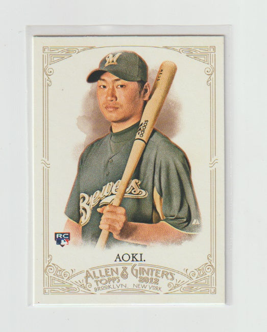 2012 Topps Allen and Ginter Rookie #150 Norichika Aoki