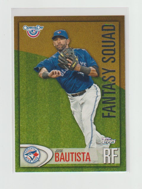 2012 Topps Opening Day Fantasy Squad #FS-25 Jose Bautista