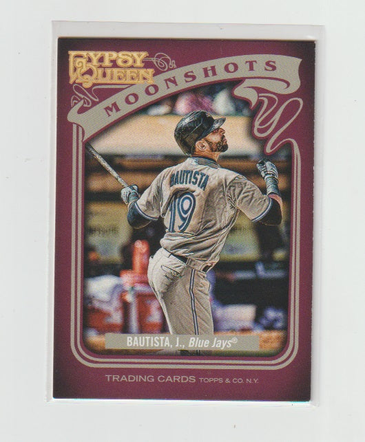 2012 Topps Gypsy Queen Moonshots #MS-JB Jose Bautista