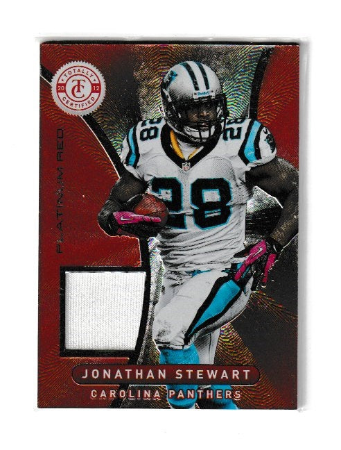 2012 Totally Certified Red Materials #15 Jonathan Stewart