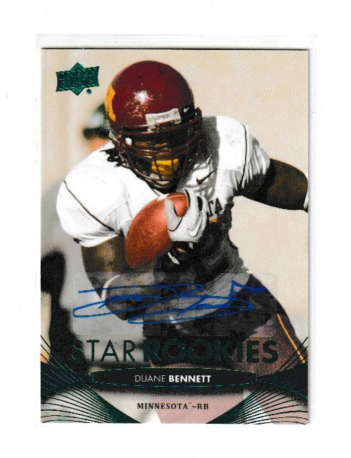 2012 Upper Deck Rookie Autographs #69 Duane Bennett