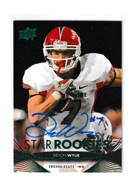 2012 Upper Deck Rookie Autographs #84 Devon Wylie