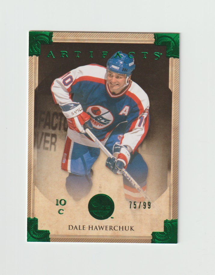 2013-14 Artifacts Emerald #17 Dale Hawerchuk