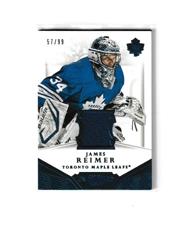 2013-14 Dominion Jerseys #D-EI James Reimer