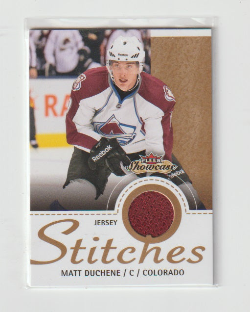 2013-14 Fleer Showcase Stitches #S-MD Matt Duchene