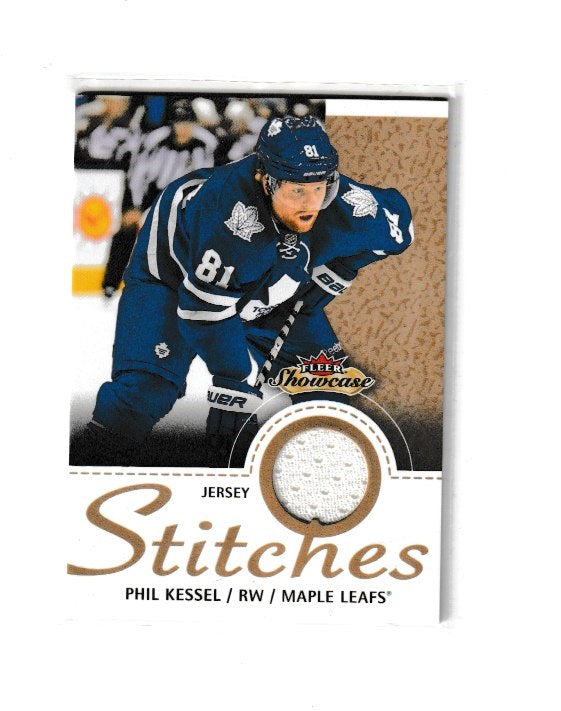 2013-14 Fleer Showcase Stitches #S-PK Phil Kessel