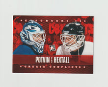 Load image into Gallery viewer, 2013-14 ITG Enforcers Crease Conflicts #91 Felix Potvin &amp; Ron Hextall
