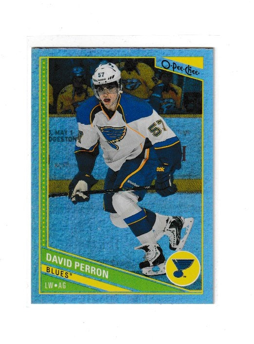 2013-14 O-Pee-Chee Rainbow #124 David Perron