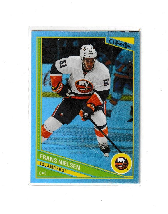 2013-14 O-Pee-Chee Rainbow #191 Frans Nielsen