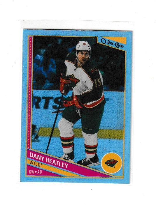 2013-14 O-Pee-Chee Rainbow #210 Dany Heatley