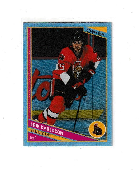 2013-14 O-Pee-Chee Rainbow #217 Erik Karlsson