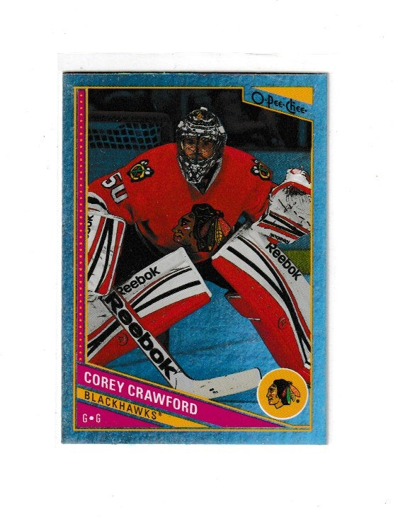 2013-14 O-Pee-Chee Rainbow #246 Corey Crawford