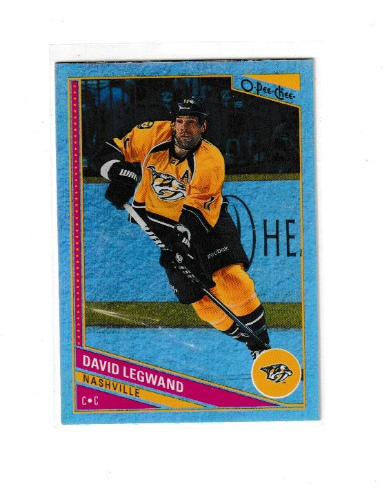 2013-14 O-Pee-Chee Rainbow #266 David Legwand