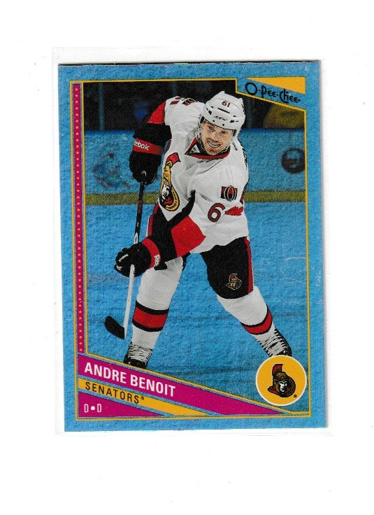 2013-14 O-Pee-Chee Rainbow #273 Andre Benoit