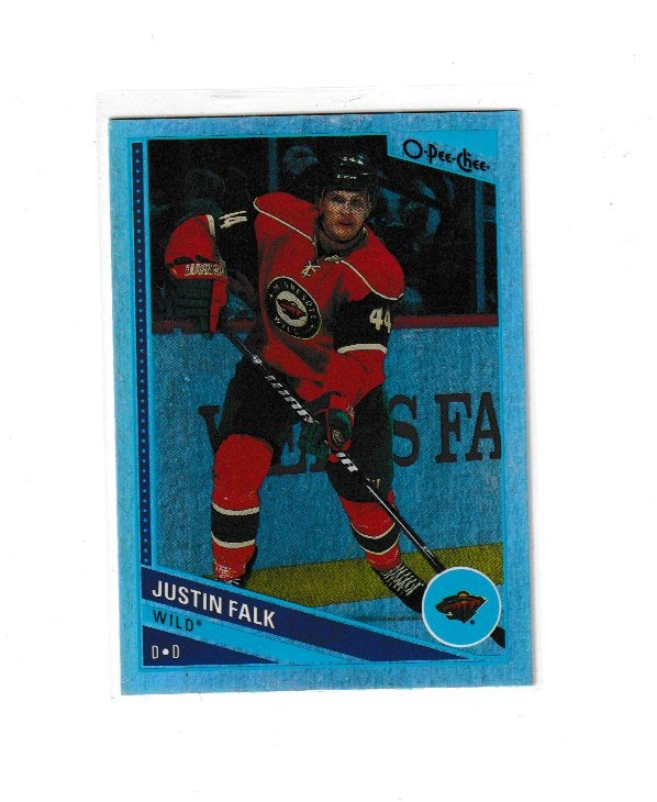 2013-14 O-Pee-Chee Rainbow #492 Justin Falk