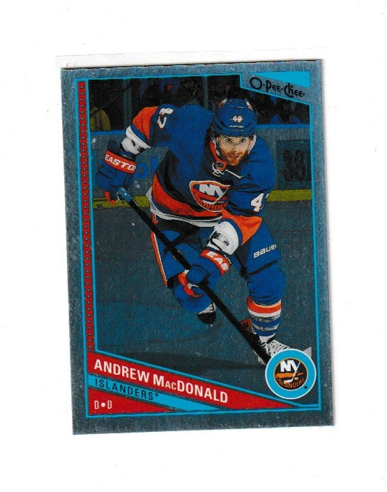 2013-14 O-Pee-Chee Rainbow #89 Andrew MacDonald