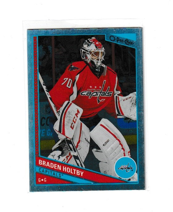 2013-14 O-Pee-Chee Rainbow #94 Braden Holtby