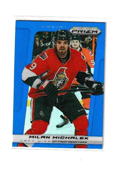 2013-14 Panini Prizm Blue #74 Milan Michalek