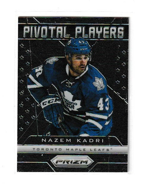 2013-14 Panini Prizm Pivotal Players #PP-27 Nazem Kadri