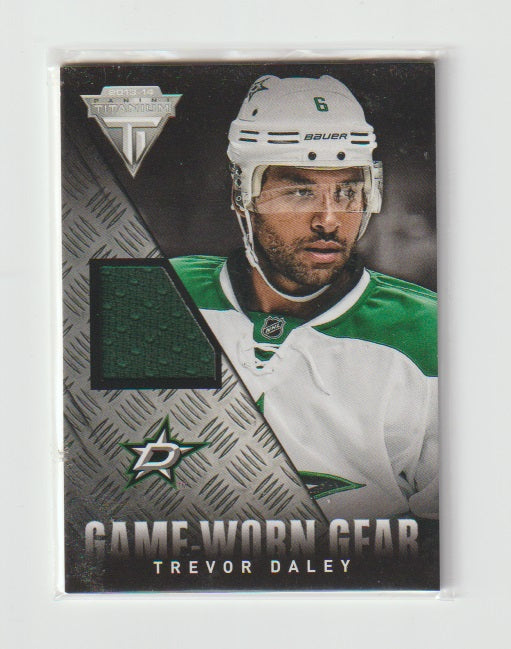 2013-14 Panini Titanium Game Worn Gear #GG-TD Trevor Daley