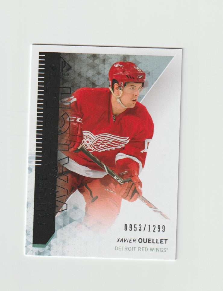 2013-14 SP Authentic Future Watch #225 Xavier Ouellet