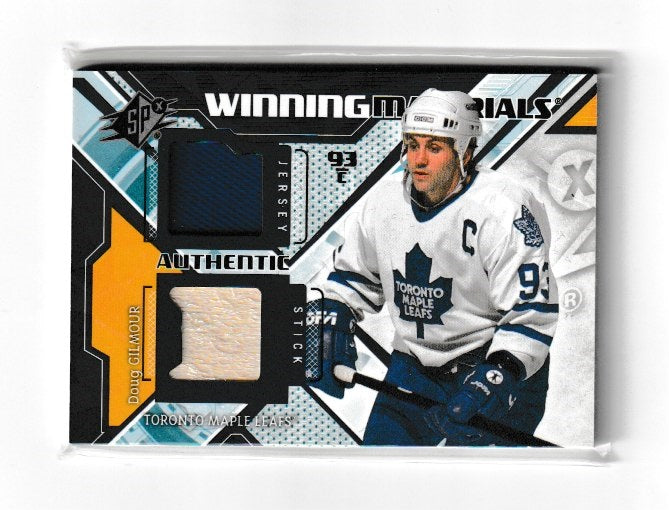 2013-14 SPx Winning Materials #WM-DG Doug Gilmour
