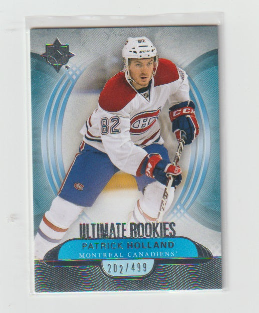 2013-14 Ultimate Collection Ultimate Rookies #117 Patrick Holland