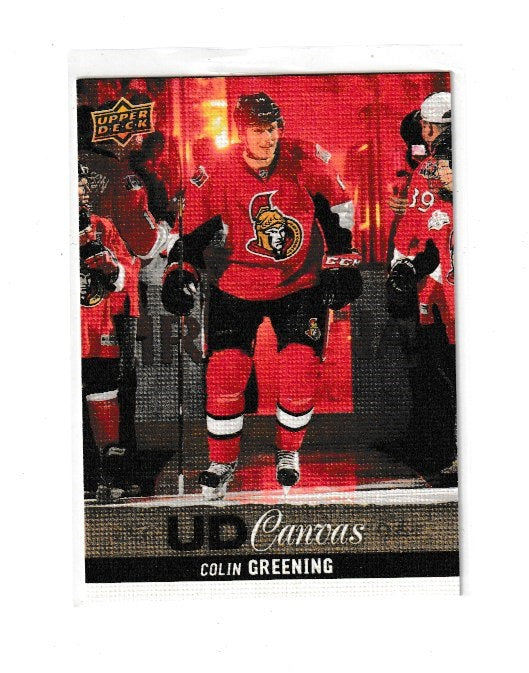 2013-14 Upper Deck Canvas #C24 Colin Greening