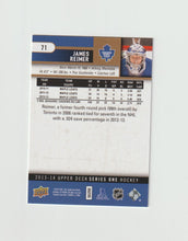 Load image into Gallery viewer, 2013-14 Upper Deck Exclusives #71 James Reimer
